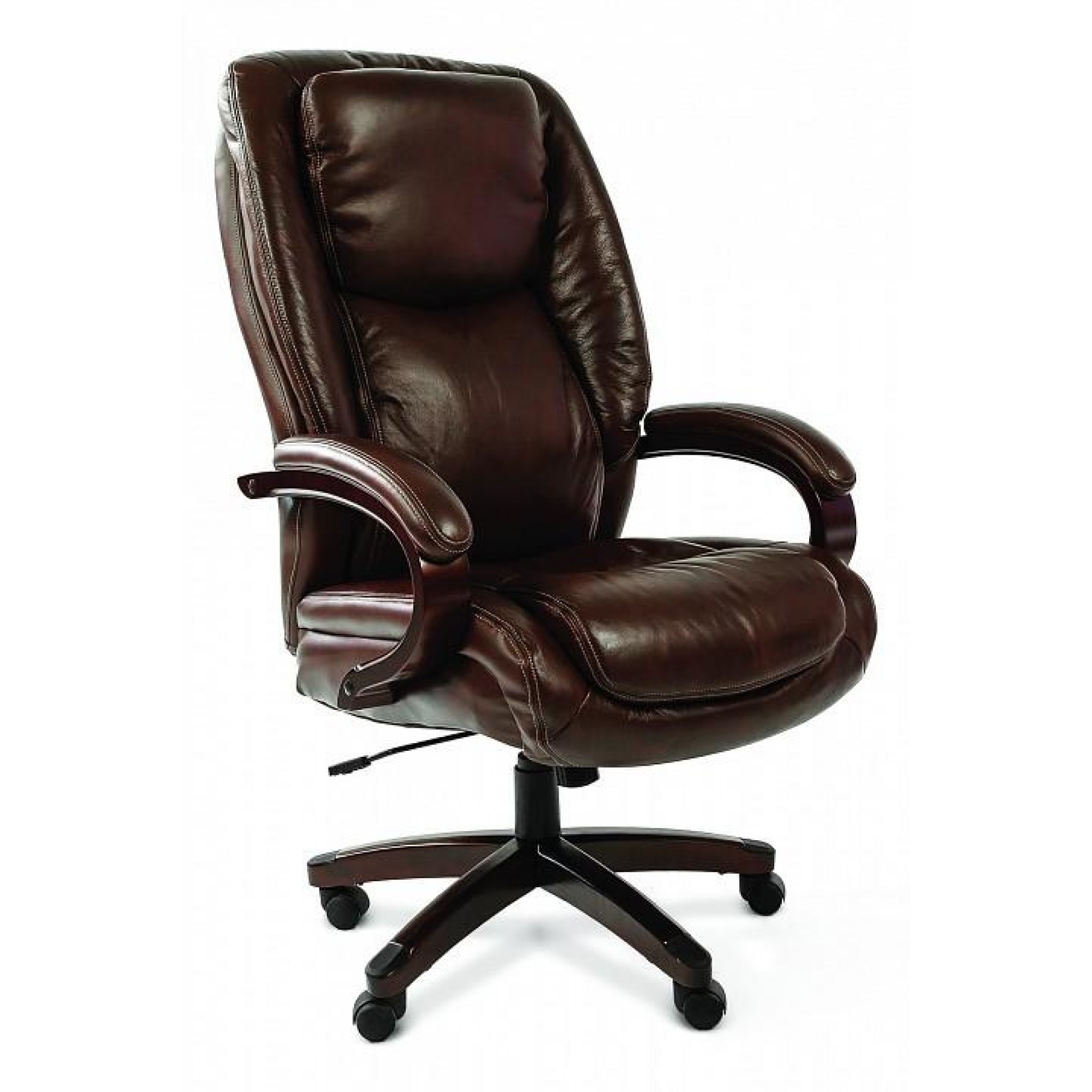 Кресло для руководителя Chairman 408 коричневый 720x740x1250-1310(CHA_7030083)