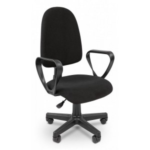Кресло компьютерное Chairman Престиж черный 635x635x940-1140(CHA_7033364)