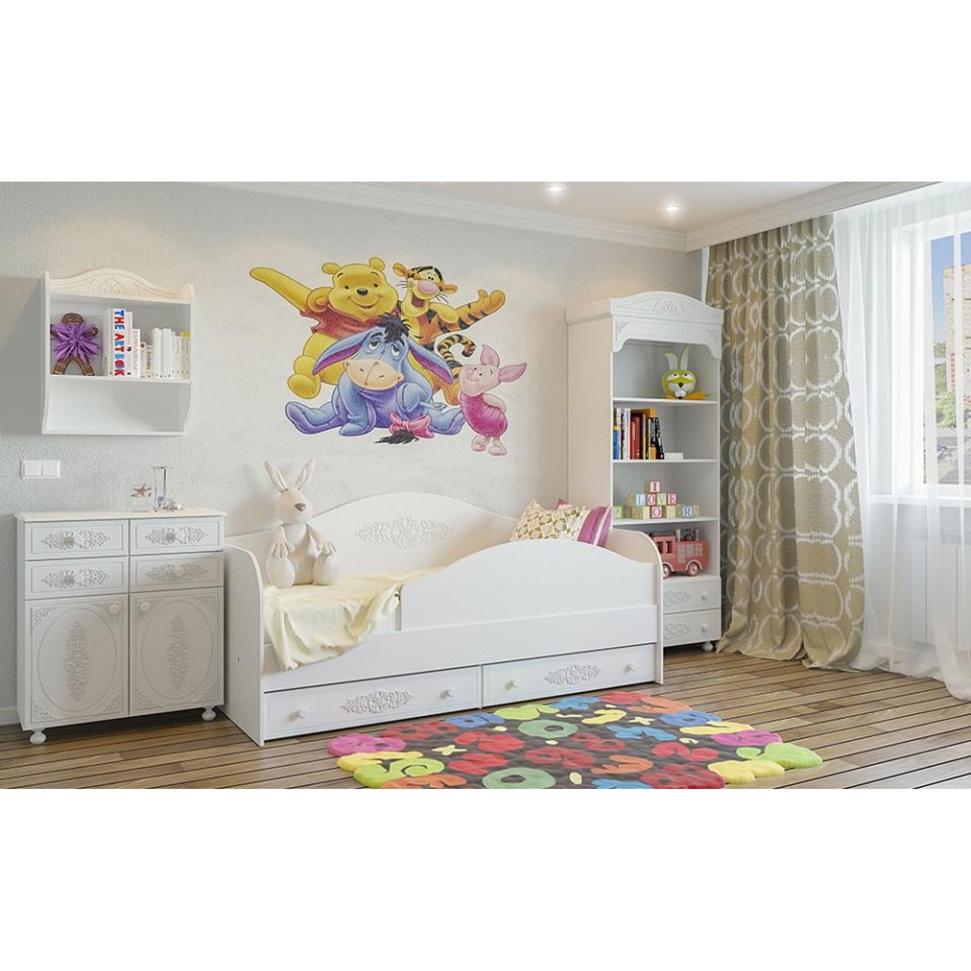 Гарнитур для детской Ассоль    KOM_Assol_childrens_room