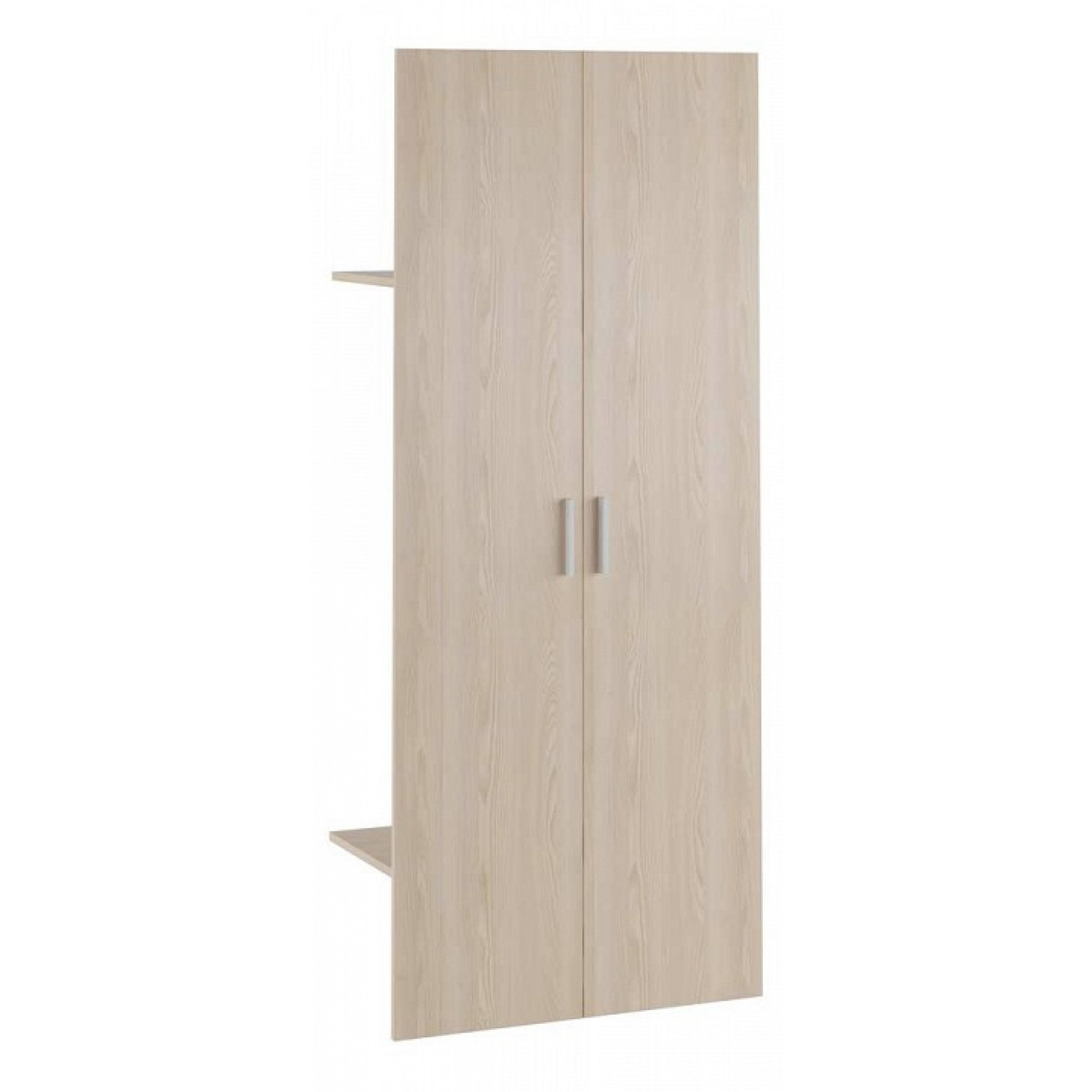 Дверь распашная с полками Madrid древесина коричневая светлая дуб 900x420x2060(POI_MDR17554204)