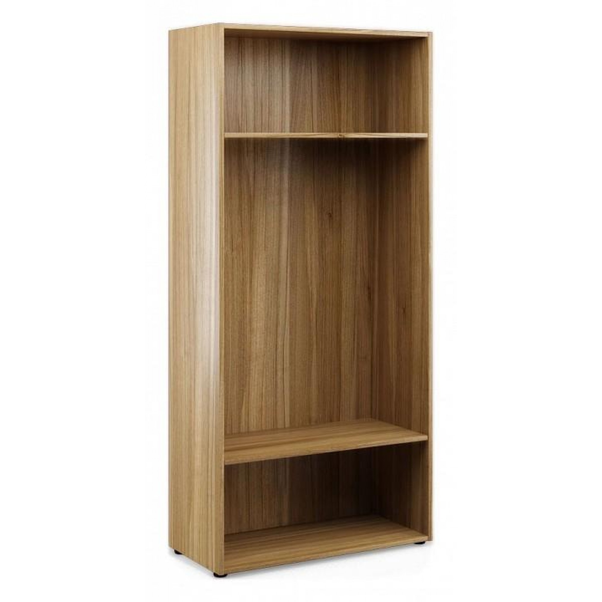 Шкаф платяной Tess древесина коричневая нейтральная орех 900x580x1950(POI_TES28450503)