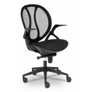 Кресло компьютерное Shell черный 620x480x980-1070(TET_13351)