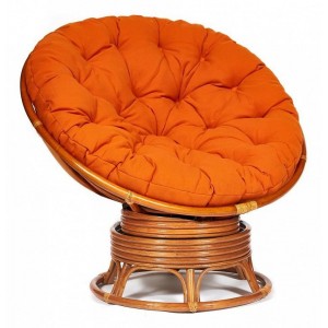 Кресло-качалка Papasan W23/01B оранжевый 1150x980x970(TET_13751)