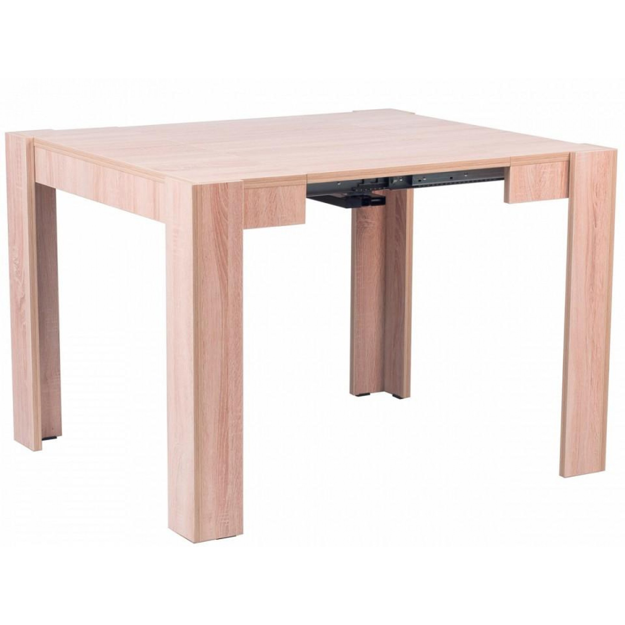 Стол обеденный Giant D89 древесина коричневая светлая дуб 530, 1060, 1590, 2120x900x760(LEV_6214671210)