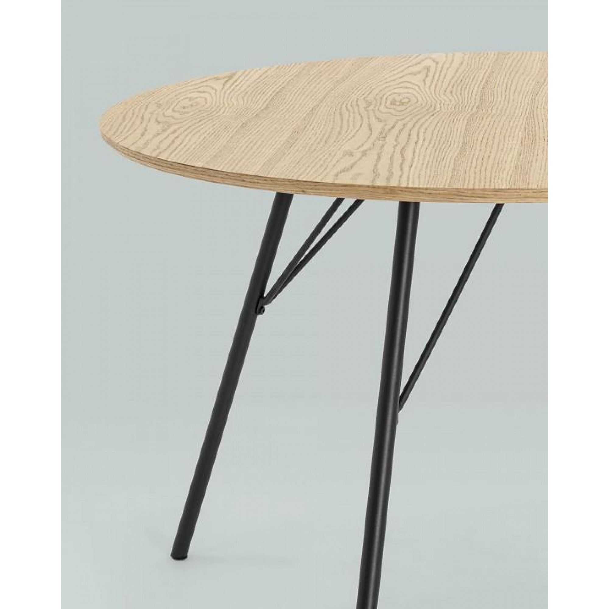 Стол обеденный Мемфис древесина коричневая светлая дуб 1100x750(SGR_DT-1810-110_OAK_DUAL)