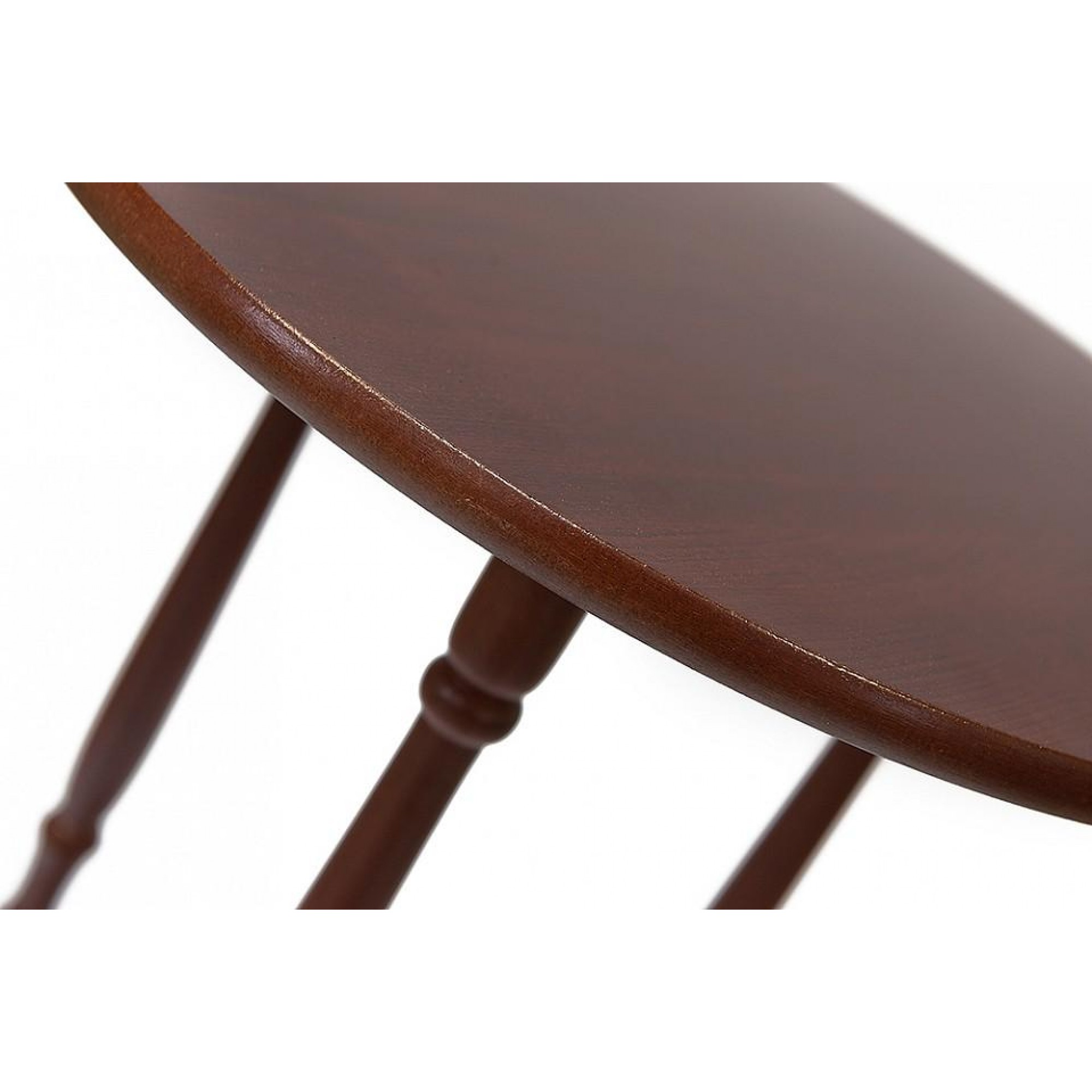 Стол журнальный SR-8086-R древесина коричневая нейтральная вишня 395x590(TET_9372)