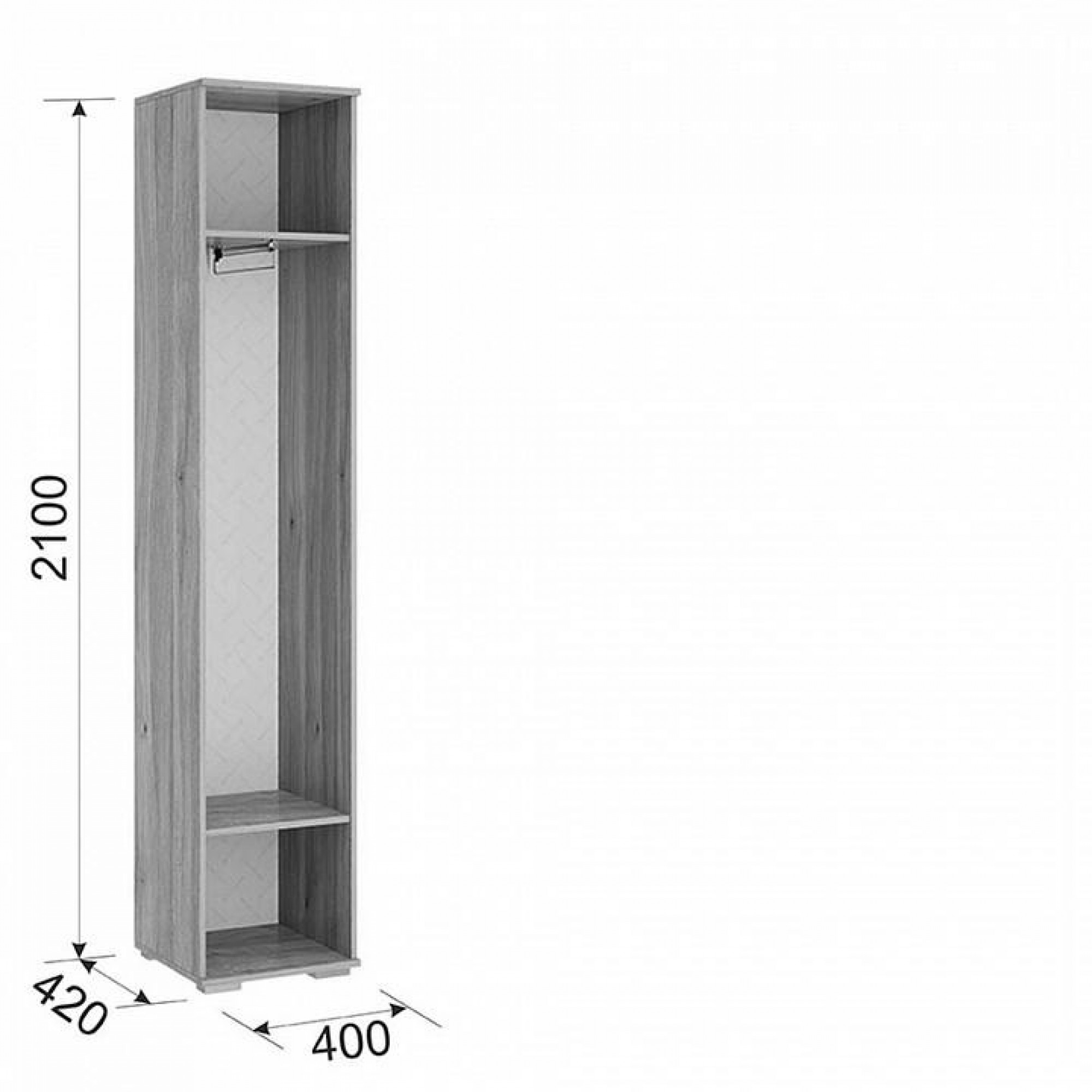 Стенка для гостиной Модерн КГ7    MBS_KG7Modern-2169