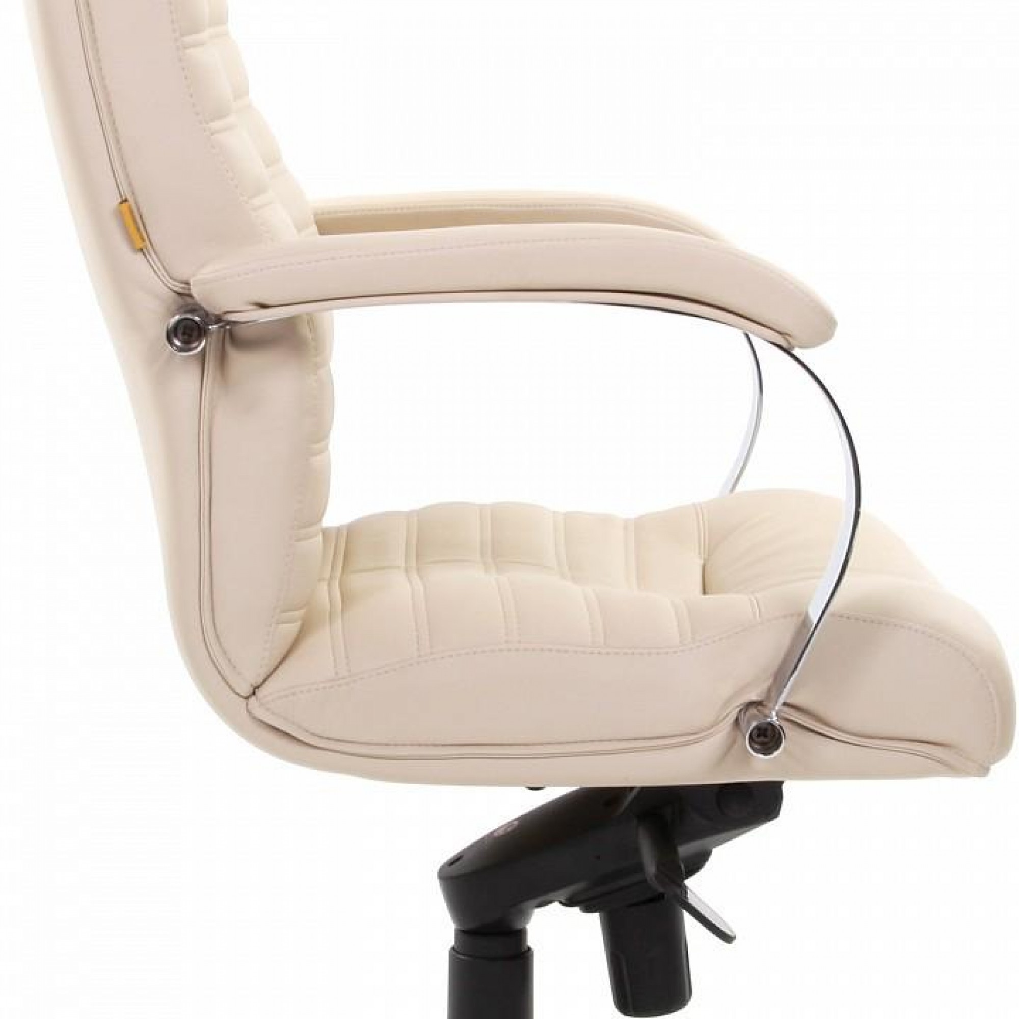 Кресло компьютерное Chairman 480 бежевый/хром, черный    CHA_6101857