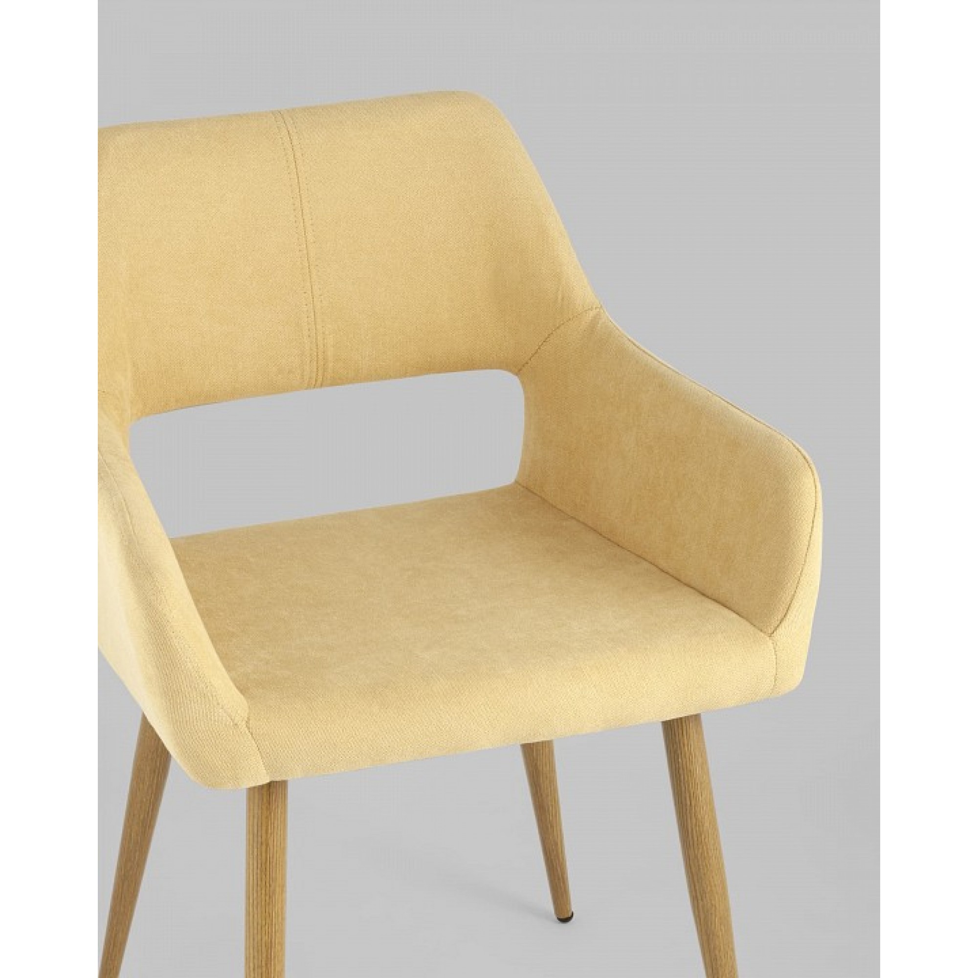 Кресло Кромвель желтый SGR_DC-1506-XH080-18