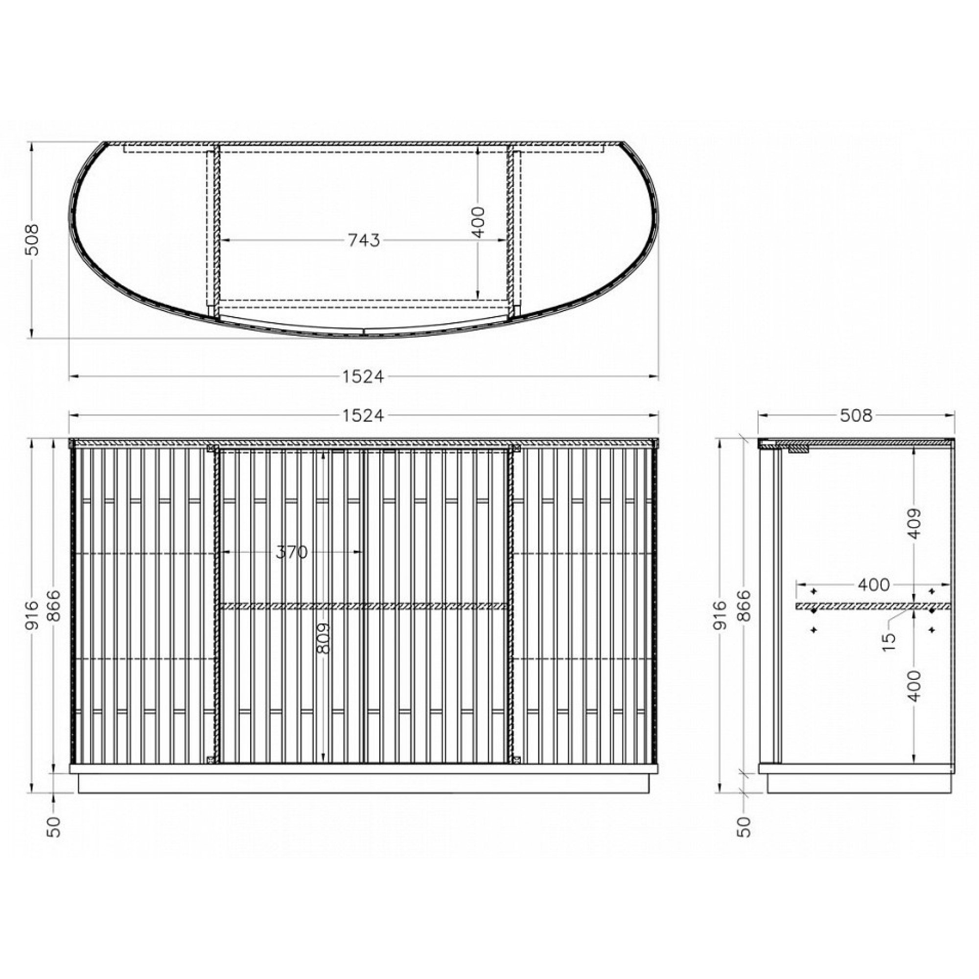 Тумба KFG040    GRD_TT-00002013