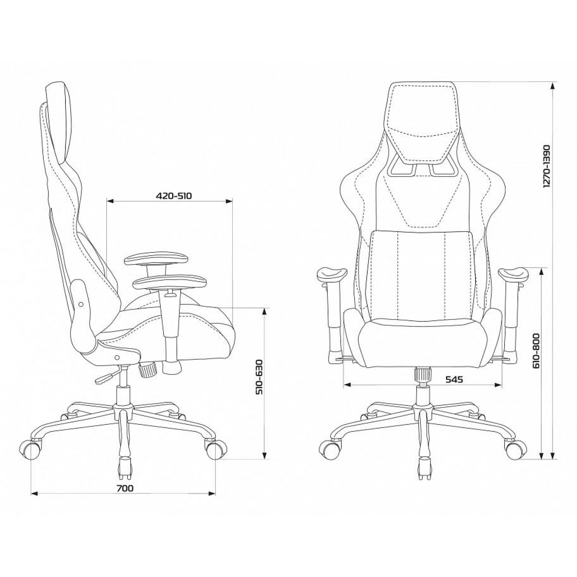 Кресло игровое Viking Loft R 1427789