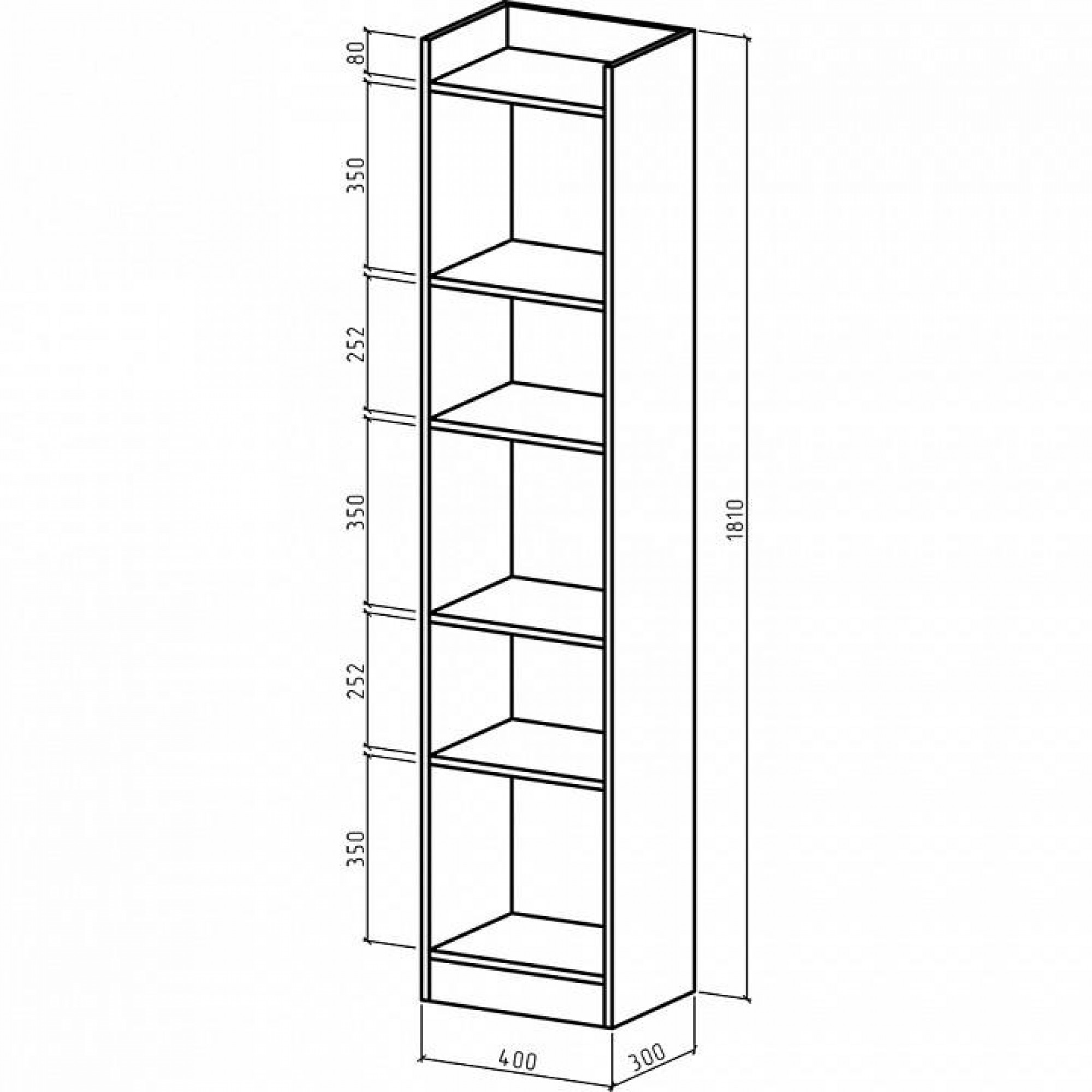 Стеллаж Атлант-4    MAS_ATL-4-DS